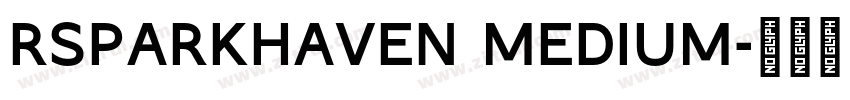 RSParkHaven Medium字体转换